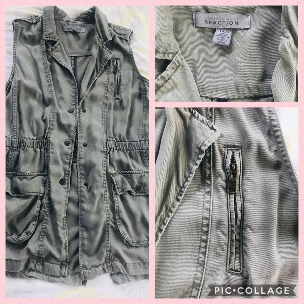 Kenneth Cole Reaction Sleeveless Utility Vest
